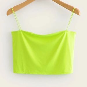 Neon Green Cami Top